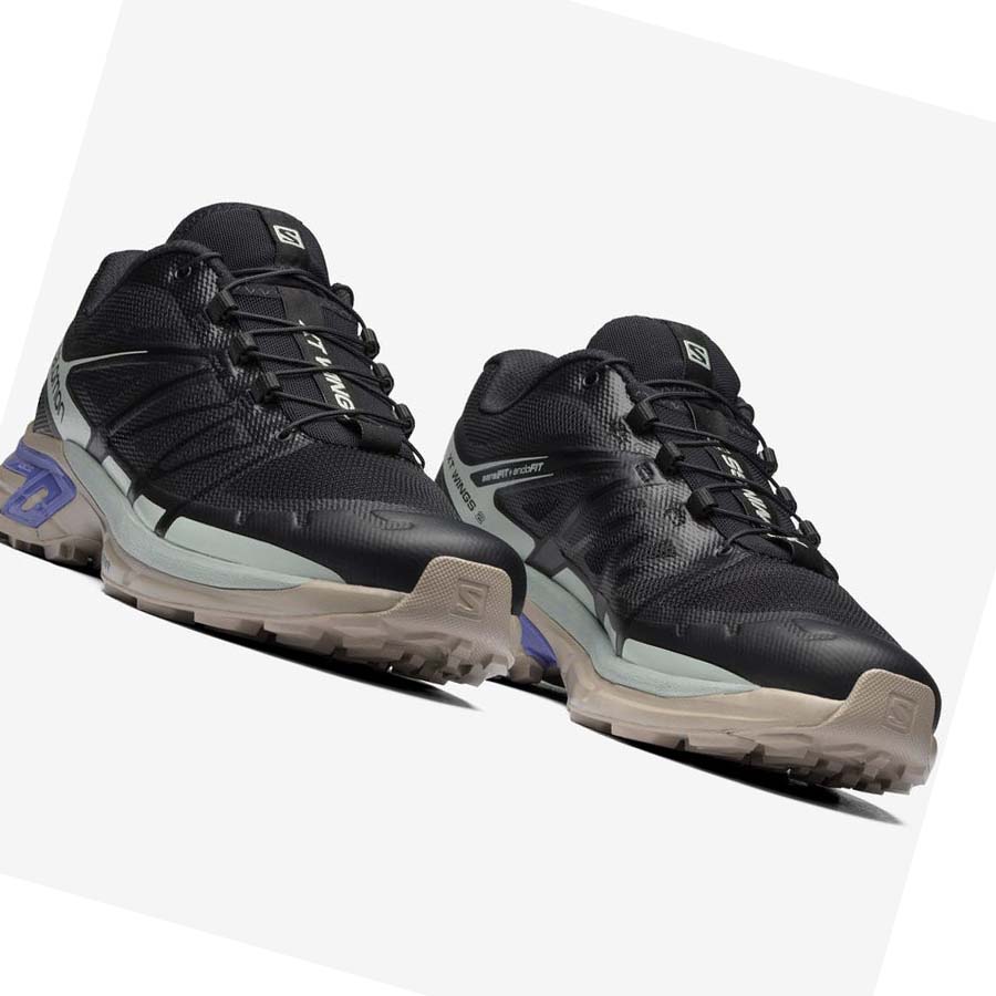 Salomon XT-WINGS 2 Tornacipő Férfi Fekete Kék | HU 2212DFM